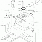 MULE PRO-DXT DIESEL Топливный бак