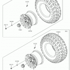 MULE PRO-FX (KAF820GKF) Wheels  /  tires
