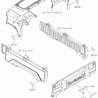 MULE PRO-FX (KAF820FKF) Отражатели