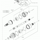 MULE PRO-FX EPS Карданный вал