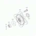 TERYX4 (KRT800GKFA) Rear hubs  /  brakes