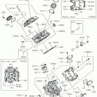 TERYX4 (KRT800HKF) Головка цилиндров