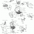 TERYX4 (KRT800GKFA) Детали рамы (фронт)