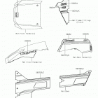TERYX4 (KRT800FJF) Decals(white)(fgf)