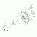 TERYX (KRF800FKF) Rear hubs  /  brakes