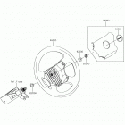 MULE SX (KAF400HKF) Рулевое колесо