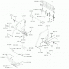 MULE PRO-MX Guards  /  cab frame