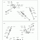 TERYX (KRF800GKFA) Клапана