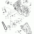 TERYX (KRF800GKFA) Масляный насос  /  масляный фильтр