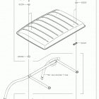 MULE SX (KAF400TKF) Sun top