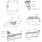 TERYX4 (KRT800GJFA) Decals(green)(gjf)