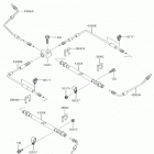 MULE 4000 (KAF620PJF) Тормозные трубки