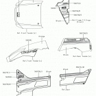 TERYX4 (KRT800GJFA) Decals(orange)(ghf)