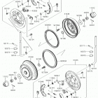 MULE 4010 4x4 Front hubs  /  brakes