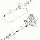 MULE SX Задняя ось