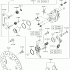 MULE PRO-DXT (KAF1000BJF) Задний тормоз