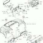 MULE PRO-DXT (KAF1000HJF) Передний ящик