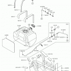 TERYX (KRF800FJF) Топливный бак