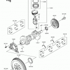 MULE PRO-FXT Crankshaft  /  piston(s)
