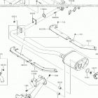 MULE PRO-DXT (KAF1000BJF) Глушитель