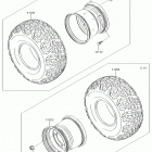 MULE 4010 Trans4x4 Wheels  /  tires