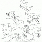 MULE 4010 TRANS4x4 Боковые крышки  /  крышка цепи