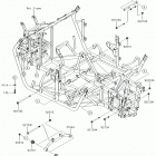 TERYX4 Крепление двигателя