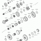 MULE PRO-DXT (KAF1000BJF) Трансмиссия