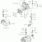 MULE SX (KAF400HJF) Механизм переключения передач