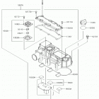 MULE PRO-DXT (KAF1000BJF) Крышка головки цилиндров