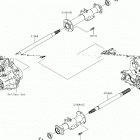MULE SX Задняя ось