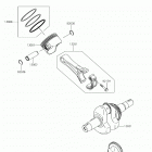 MULE SX Crankshaft  /  piston(s)