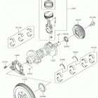 MULE PRO-FXR Crankshaft  /  piston(s)