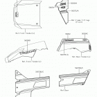 TERYX4 Decals(white)(fgf)