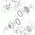MULE SX Front hubs  /  brakes