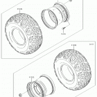 MULE 4000 (KAF620PJF) Wheels  /  tires