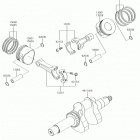 MULE 4010 4x4 Crankshaft  /  piston(s)