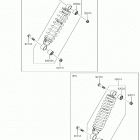MULE PRO-DXT (KAF1000BJF) Амортизатор