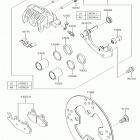 TERYX Передний тормоз