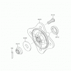 TERYX4 (KRT800GJFA) Rear hubs  /  brakes