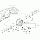 MULE PRO-DXT (KAF1000HJF) Фара