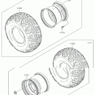 MULE 4010 TRANS4x4 Wheels  /  tires