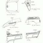 TERYX4 Decals(black)(fhf)