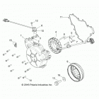 RZR XP Engine, stator and flywheel - z20nae99fc  /  e99nc...