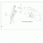RZR XP 4 Accessory, mirror, rear - z20n4m99al (701171)