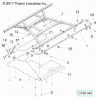 R19RSU99AS RANGER 1000XP PS CREW NSTR Body, box, mounting - r19rsu99as (c700140)
