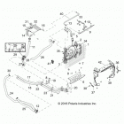 RZR TURBO 4 Engine, cooling system - z20n4e92al  /  ar  /  bl ...