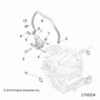 RANGER 1000XP PS NSTR RC Drive train, main gearcase mounting - r20rrw99a9  ...