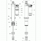 RZR 1000S4 Suspension, front shock - z20a4e99ah  /  bh  /  lh...