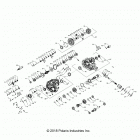 R19RME57D7 RGR 570 EPS HD Drive train, main gearcase (from 4  /  1  /  2019)...